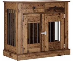 Šunų narvas baldams Sendintos medienos 90 x 47,5 x 80 cm