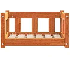 Šuo Lova Vaško ruda 55 x 45 x 28 cm Kietos pušies mediena