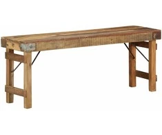 suoliukas Natūrali 110 x 35 x 46 cm Atnaujinta sena mediena