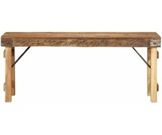 suoliukas Natūrali 110 x 35 x 46 cm Atnaujinta sena mediena