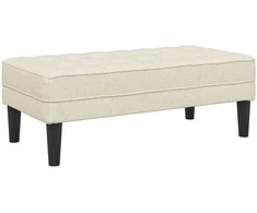 suoliukas su pagalve Linas 113 x 57 x 39 cm audinys