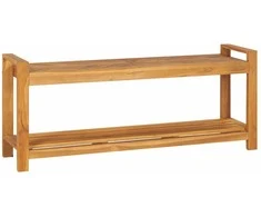 Suoliukas, 120cm, tikmedžio medienos masyvas
