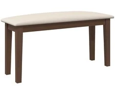 Suoliukas 90 cm Ruda medžio masyvo guma