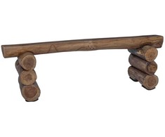 suoliukas Natūrali 110 x 30 x 34 cm Kieto teka medžio