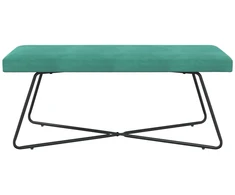 suoliukas Paprastas Turkio 110 x 40 x 45 cm Aksomas
