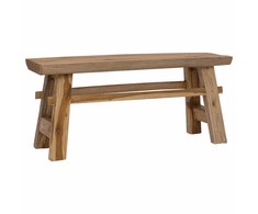 suoliukas Natūrali 100 x 29 x 43,5 cm Kieto teka medžio