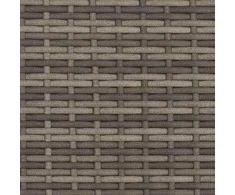 suoliukas Pilka ir tamsiai mėlyna 115 x 65 x 72 cm Ratanas
