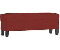 Suoliukas, raudonojo vyno spalvos, 100x35x41cm, audinys