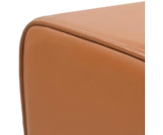 suoliukas Ruda 110 x 30 x 45 cm Tikra oda