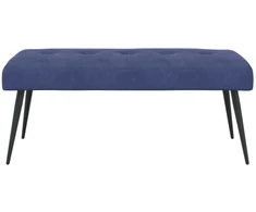 Suoliukas su mygtukų įsiuvais Policijos mėlyna 110 x 40 x 46 cm