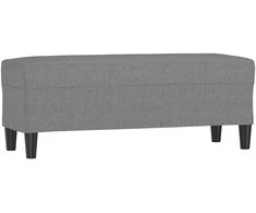 Suoliukas, tamsiai pilkos spalvos, 100x35x41cm, audinys