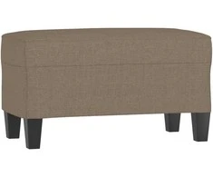 Suoliukas, taupe spalvos, 70x35x41cm, audinys