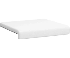 Suoliuko pagalvė 2 vnt. Audinys Balta Gylis 35 cm