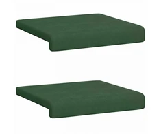 Suoliuko pagalvė 2 vnt. mančester Tamsiai žalia Gylis 35 cm