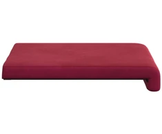 Suoliuko pagalvė 4 vnt. Aksomas Vyno raudona Gylis 35 cm