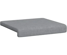 Suoliuko pagalvė 4 vnt. Audinys Šviesiai pilka Gylis 35 cm