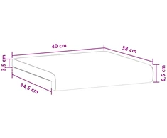 Suoliuko pagalvė 4 vnt. Audinys Tamsiai žalia Gylis 35 cm