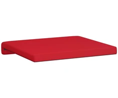Suoliuko pagalvė 4 vnt. Dirbtinė oda Raudona Gylis 35 cm