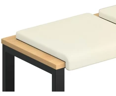 Suoliuko pagalvė 4 vnt. mančester Kreminė Gylis 35 cm