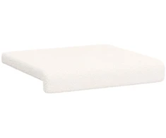 Suoliuko pagalvė 4 vnt. Šerpos audinys Kreminė Gylis 35 cm
