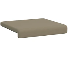 Suoliuko pagalvė 4 vnt. Tekstūruotas aksomas Chaki Gylis 35 cm