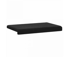 Suoliuko pagalvė Aksomas Juoda Gylis 35 cm