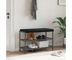 Suoliuko pagalvė Aksomas Juoda Gylis 35 cm