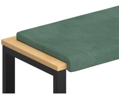 Suoliuko pagalvė Aksomas Jūrinė žalia Gylis 35 cm