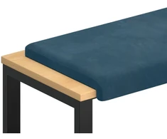 Suoliuko pagalvė Aksomas Mėlyna Gylis 35 cm