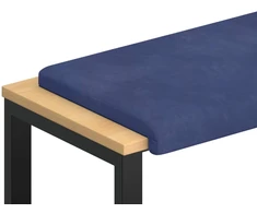 Suoliuko pagalvė Aksomas Policijos mėlyna Gylis 35 cm