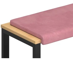 Suoliuko pagalvė Aksomas Rožinė Gylis 35 cm