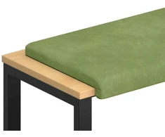 Suoliuko pagalvė Aksomas Šviesiai žalia Gylis 35 cm