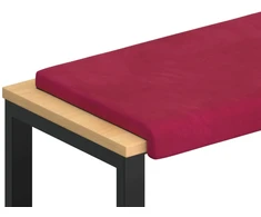 Suoliuko pagalvė Aksomas Vyno raudona Gylis 35 cm