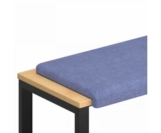 Suoliuko pagalvė Audinys Džinsinės mėlynos Gylis 35 cm