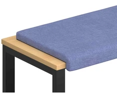 Suoliuko pagalvė Audinys Džinsinės mėlynos Gylis 35 cm