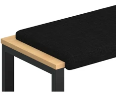 Suoliuko pagalvė Audinys Juoda Gylis 35 cm