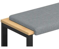 Suoliuko pagalvė Audinys Šviesiai pilka Gylis 35 cm