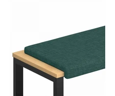 Suoliuko pagalvė Audinys Tamsiai žalia Gylis 35 cm