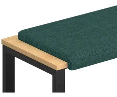 Suoliuko pagalvė Audinys Tamsiai žalia Gylis 35 cm