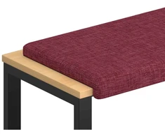 Suoliuko pagalvė Audinys Vyno raudona Gylis 35 cm