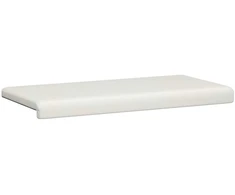 Suoliuko pagalvė Dirbtinė oda Balta Gylis 35 cm