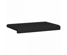 Suoliuko pagalvė Dirbtinė oda Juoda Gylis 35 cm