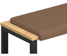 Suoliuko pagalvė Dirbtinė oda Kapučino Gylis 35 cm