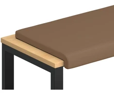 Suoliuko pagalvė Dirbtinė oda Kapučino Gylis 35 cm