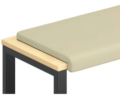 Suoliuko pagalvė Dirbtinė oda Kreminė Gylis 35 cm