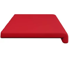 Suoliuko pagalvė Dirbtinė oda Raudona Gylis 35 cm