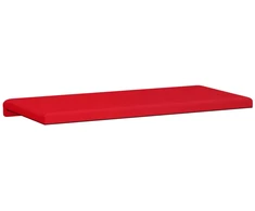 Suoliuko pagalvė Dirbtinė oda Raudona Gylis 35 cm
