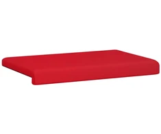 Suoliuko pagalvė Dirbtinė oda Raudona Gylis 35 cm