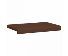 Suoliuko pagalvė Dirbtinė oda Ruda Gylis 35 cm