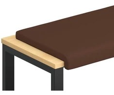 Suoliuko pagalvė Dirbtinė oda Ruda Gylis 35 cm